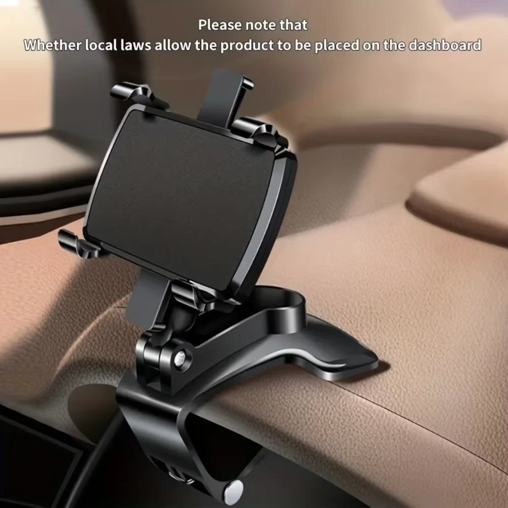 Universal Car Phone Holder – Dashboard Clip Mount - GadgetBargain