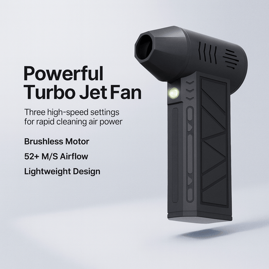 Electric Air Duster 130000RPM – Mini Turbo Jet 3 - Speed Blower for Car & Computer Cleaning - GadgetBargain