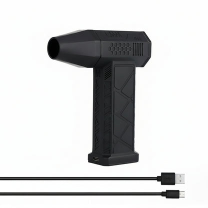 Mini Turbo Jet Fan Electric Air Duster with 1&3 Gear Adjustable Speed 130000RPM 52M/S Car Computer Cleaning Blower Tool Kit