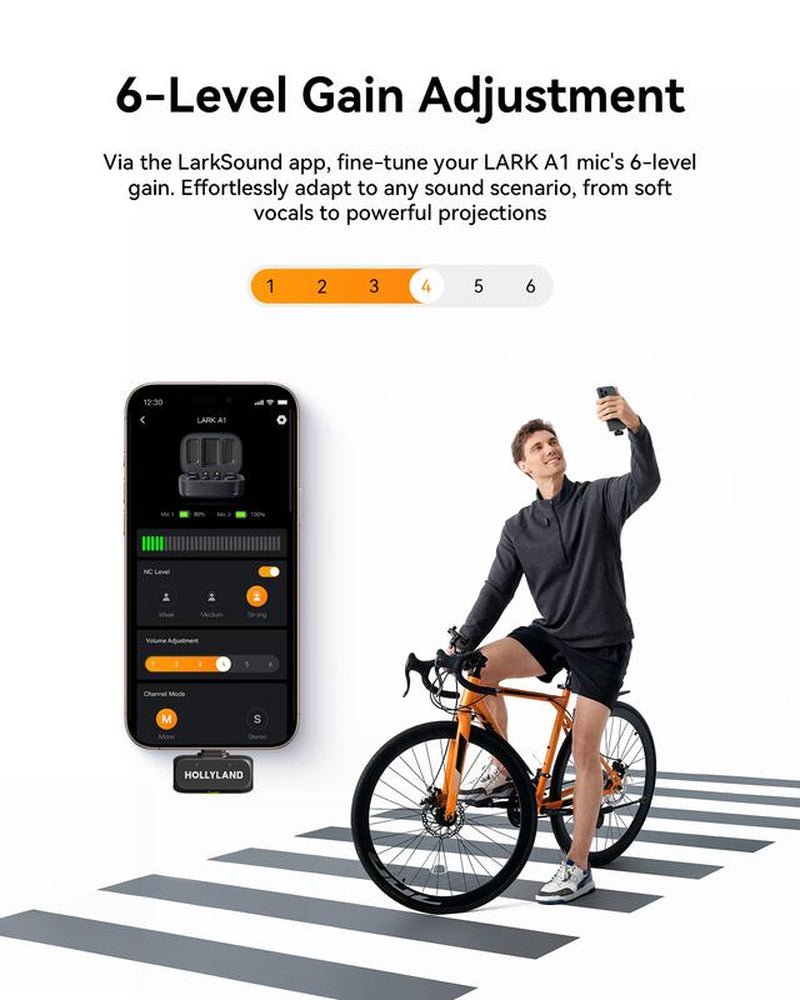 Hollyland LARK A1 Wireless Mini Microphone USB - C Version - GadgetBargain