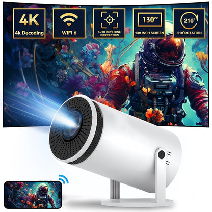 Home HD Projector Bluetooth Portable Mini 4K Mini Phone Y5S Home Theater Projector - GadgetBargain