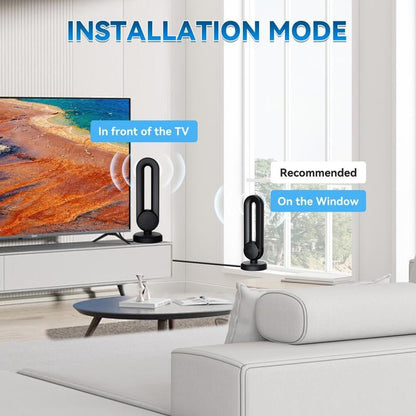 Long - Range 4K TV Antenna | Amplified Digital HDTV Reception for Home, Apartment, RV - GadgetBargain