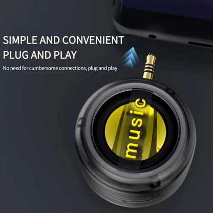 Portable Mini Plug - In Speaker – Type - C & 3.5mm Compatible - GadgetBargain