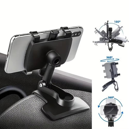 Universal Car Phone Holder – Dashboard Clip Mount - GadgetBargain