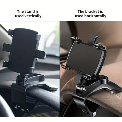 Universal Car Phone Holder – Dashboard Clip Mount - GadgetBargain