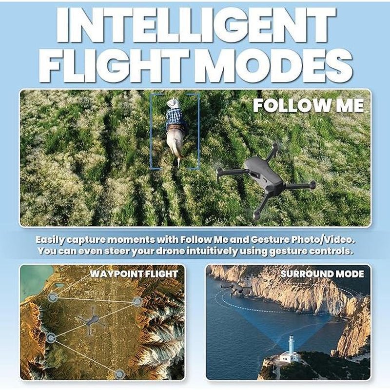X Pro LIMITLESS 5 4K GPS Drone with Obstacle Avoidance & 3 - Axis Gimbal - GadgetBargain